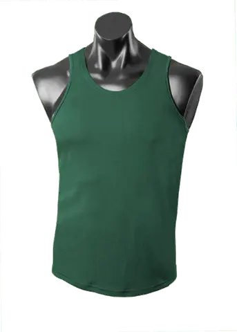 Aussie Pacific Botany Men's Singlet 1107 Casual Wear Aussie Pacific Bottle S